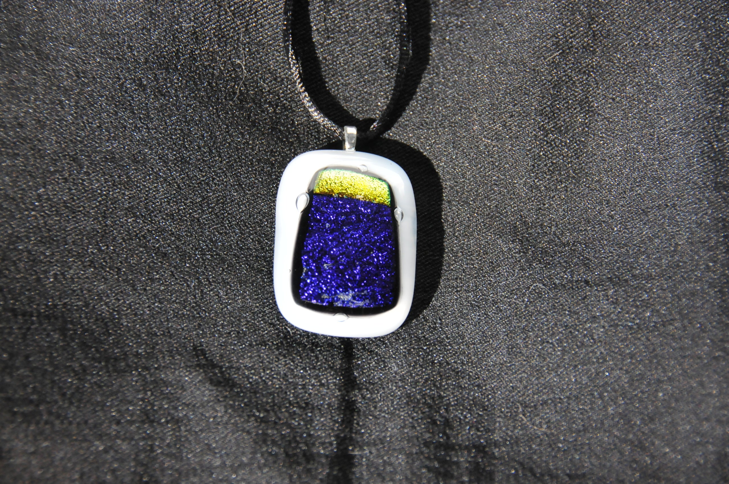 Amazing Floral Inspired Fused Glass Frit and Dichroic Glass Pendants.  Lovely Colours in This Handmade Glass Necklaces. - Etsy Singapore